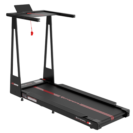 CITYSPORTS HG6 — Treadmill 1400W, 1–12 km/h, incline 3 levels | Foldable, Black