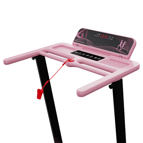 CITYSPORTS WP9 Folding Treadmill – 1400W, 1–12km/h, 26.5kg – Pink